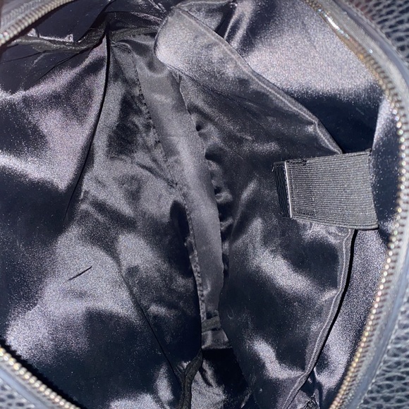 Zara large black studded faux leather backpack - Picture 4 of 5